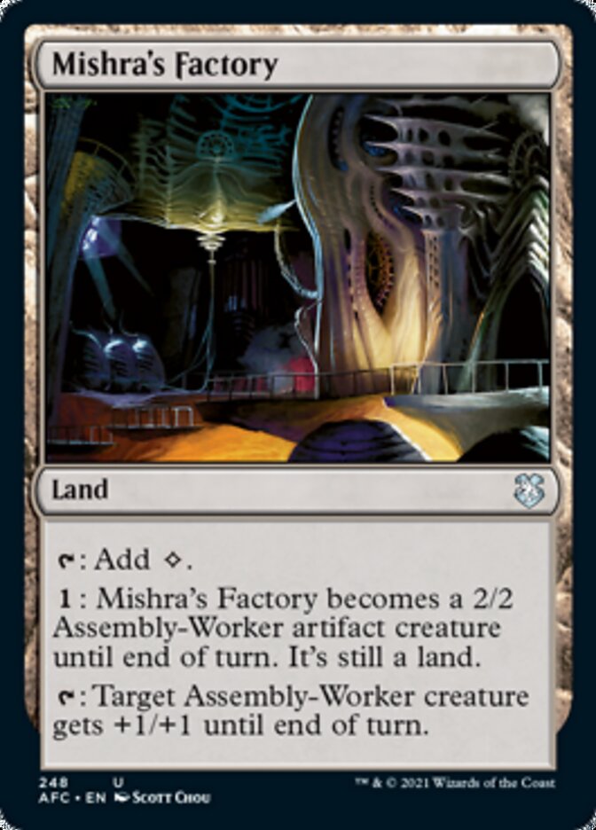 Mishra's Factory [Dungeons &amp; Dragons: Adventures in the Forgotten Realms Commander] 