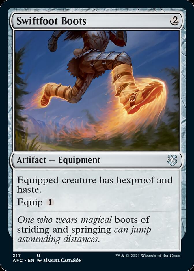 Swiftfoot Boots [Dungeons & Dragons: Adventures in the Forgotten Realms Commander] 