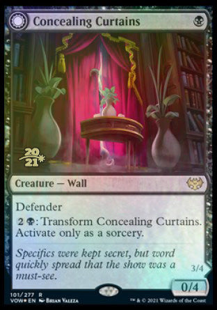 Concealing Curtains // Revealing Eye [Innistrad: Crimson Vow Prerelease Promos] 