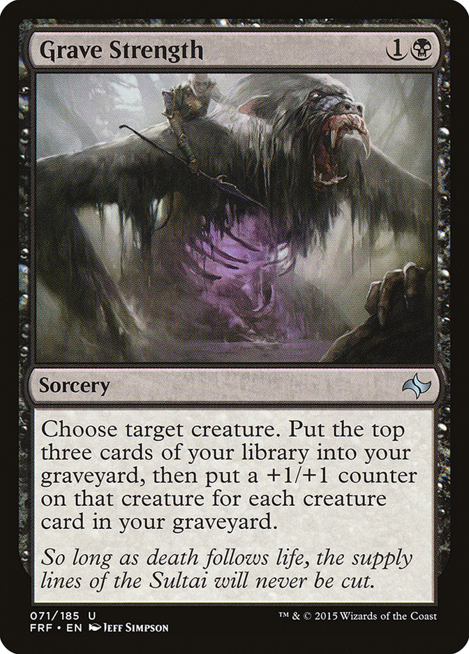 Grave Strength [Fate Reforged] 