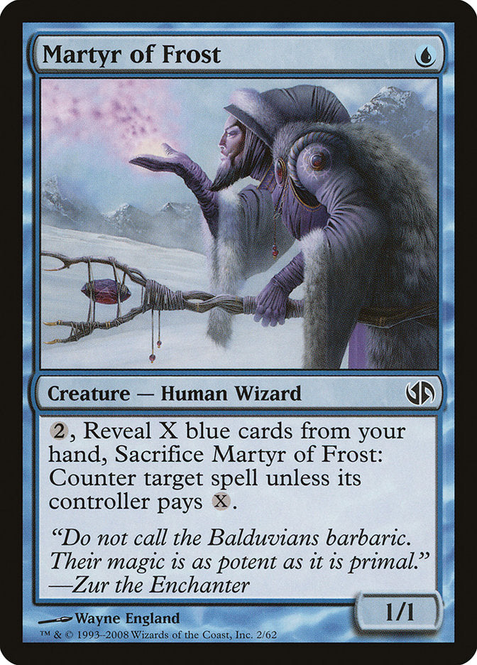 Martyr of Frost [Duel Decks: Jace vs. Chandra] 