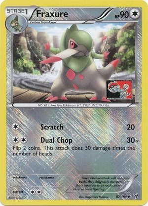 Fraxure (87/101) (League Promo) [Black &amp; White: Noble Victories] 