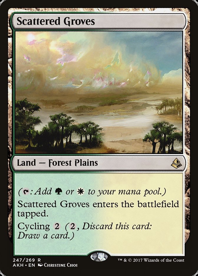 Scattered Groves [Amonkhet] 