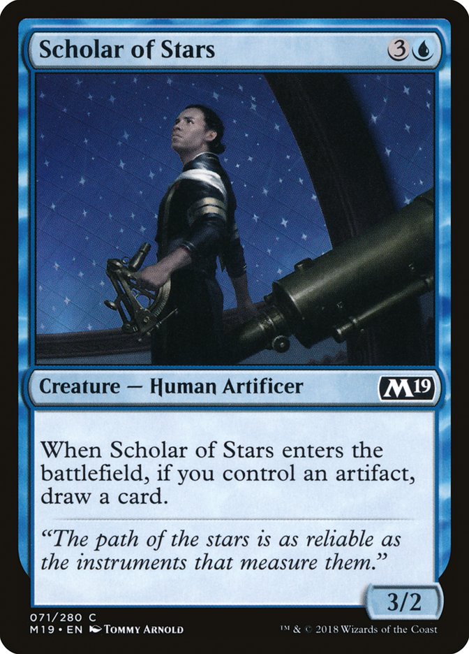 Scholar of Stars [Core Set 2019] 