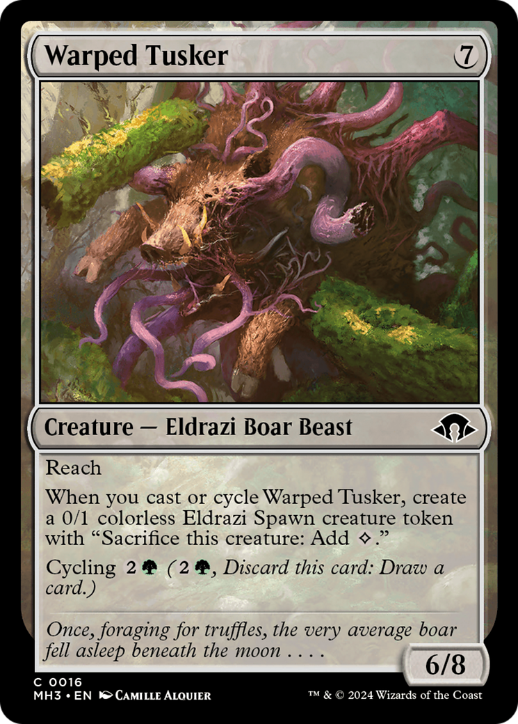 Warped Tusker [Modern Horizons 3] 