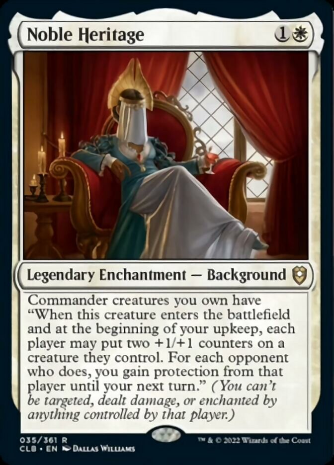 Noble Heritage [Commander Legends: Battle for Baldur's Gate] 