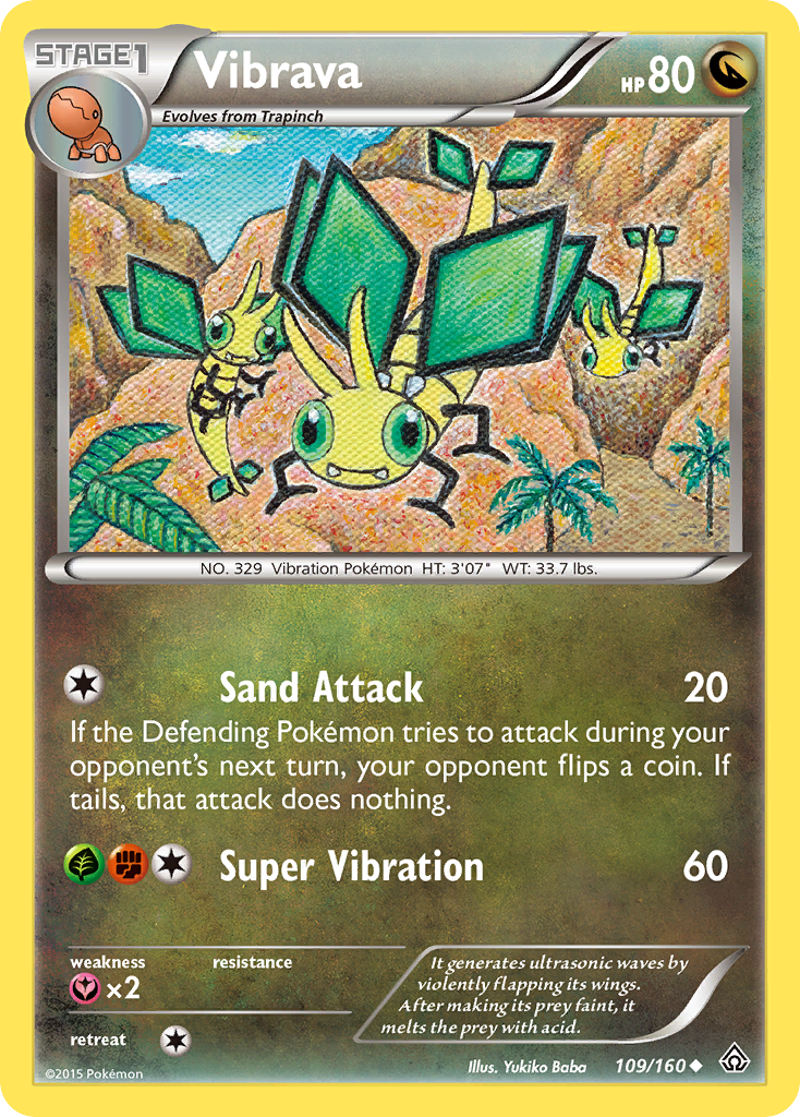 Vibrava (109/160) [XY: Primal Clash] 