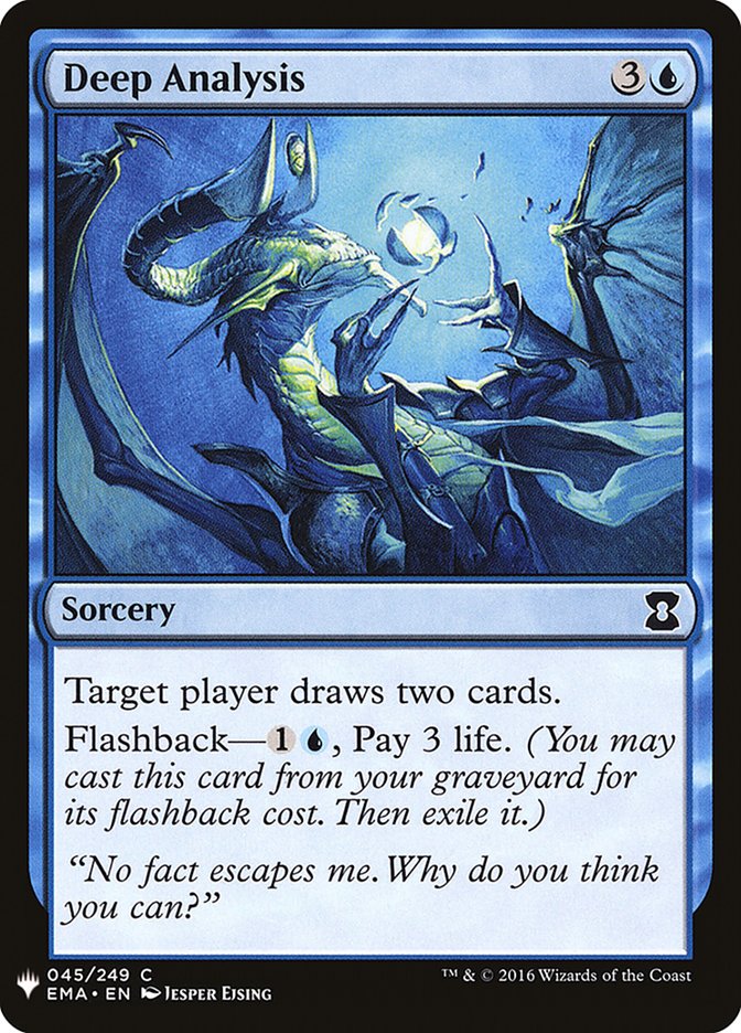 Deep Analysis [Mystery Booster] 
