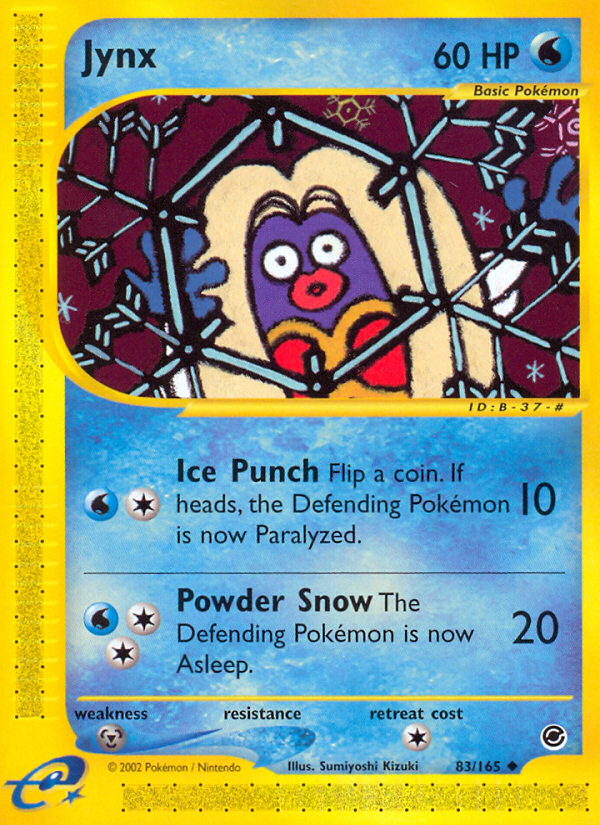 Jynx (83/165) [Expedition: Base Set] 