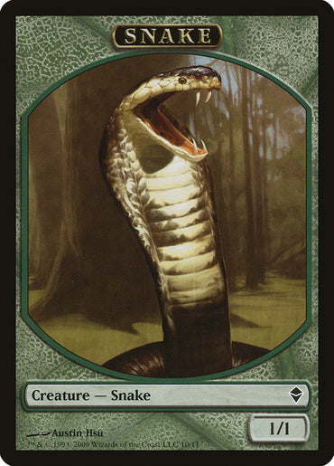 Snake Token [Zendikar Tokens]