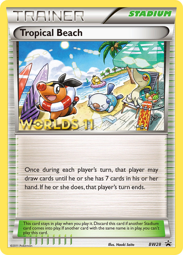 Tropical Beach (BW28) (Finalist) [Black & White: Black Star Promos]