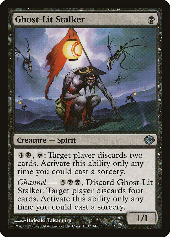 Ghost-Lit Stalker [Duel Decks: Garruk vs. Liliana] 