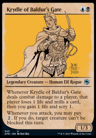 Krydle of Baldur's Gate (Showcase) [Dungeons &amp; Dragons: Adventures in the Forgotten Realms] 