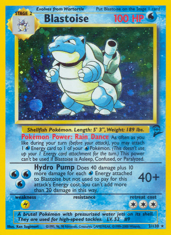 Blastoise (2/130) [Base Set 2] 