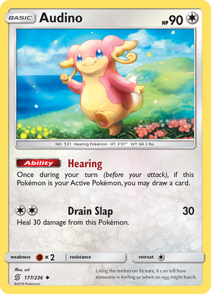 Audino (177/236) [Sun &amp; Moon: Unified Minds] 