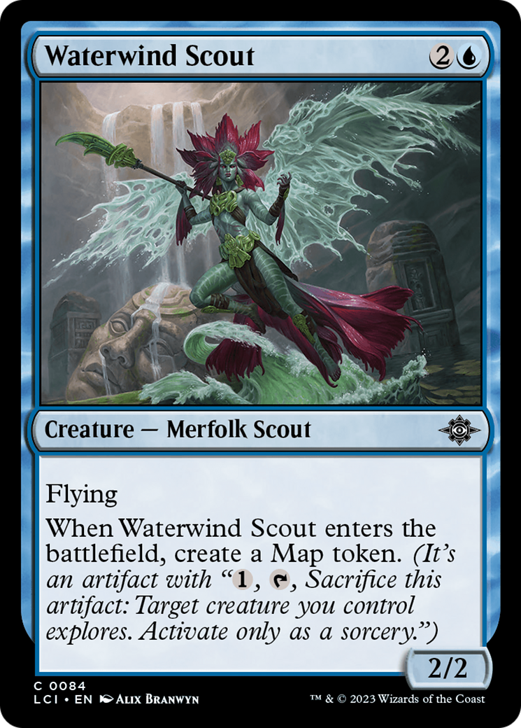 Waterwind Scout [The Lost Caverns of Ixalan] 