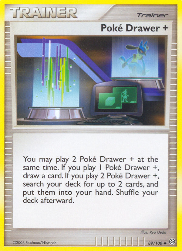 Poke Drawer + (89/100) [Diamond &amp; Pearl: Stormfront] 