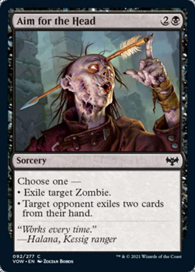 Aim for the Head [Innistrad: Crimson Vow] 