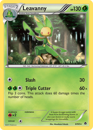 Leavanny (8/98) [Black &amp; White: Emerging Powers] 