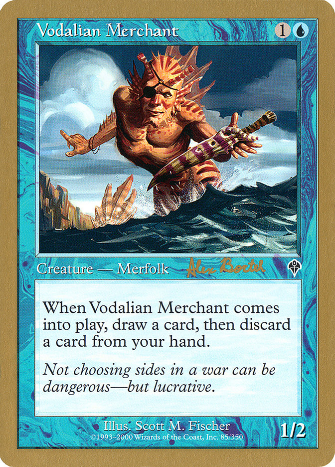 Vodalian Merchant (Alex Borteh) [World Championship Decks 2001]