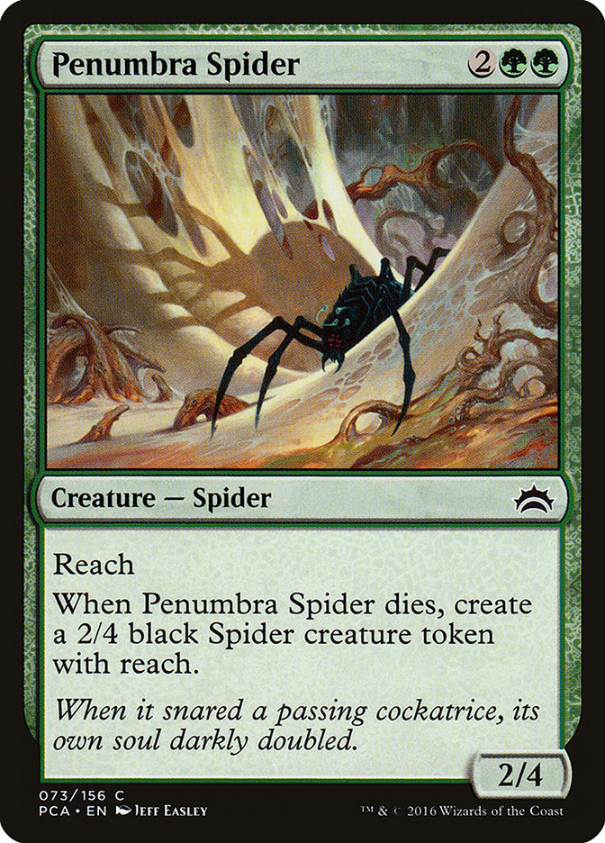 Penumbra Spider [Planechase Anthology] 