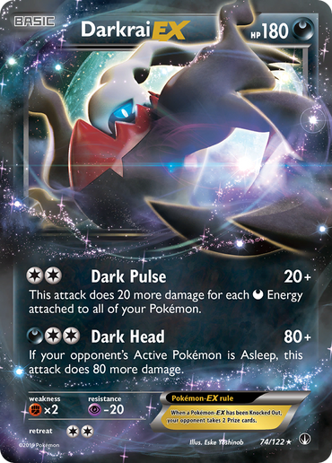 Darkrai EX (74/122) [XY: BREAKpoint] 