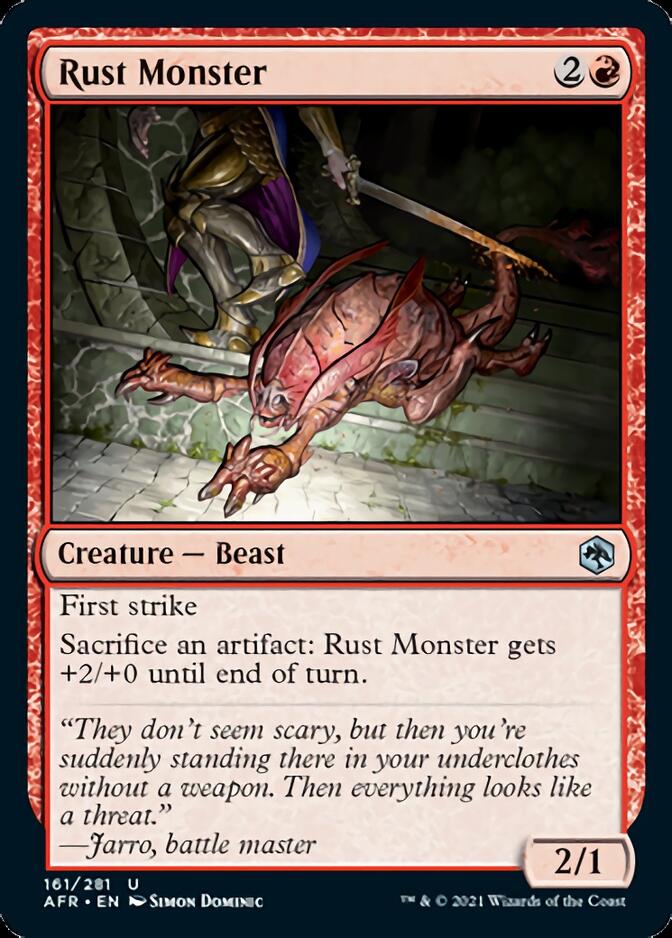 Rust Monster [Dungeons & Dragons: Adventures in the Forgotten Realms] 