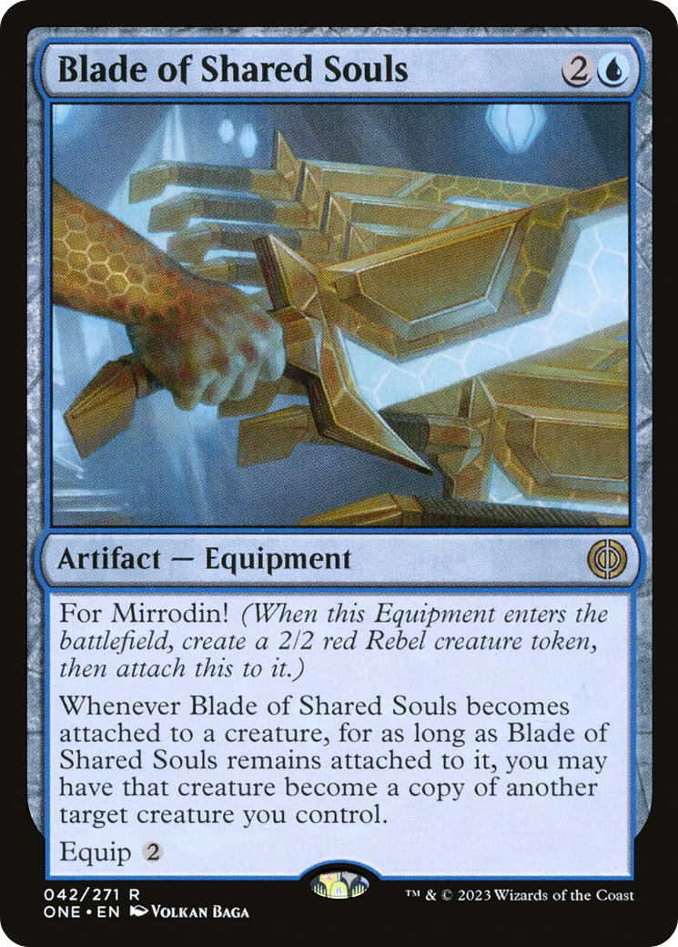 Blade of Shared Souls [Phyrexia: All Will Be One] 