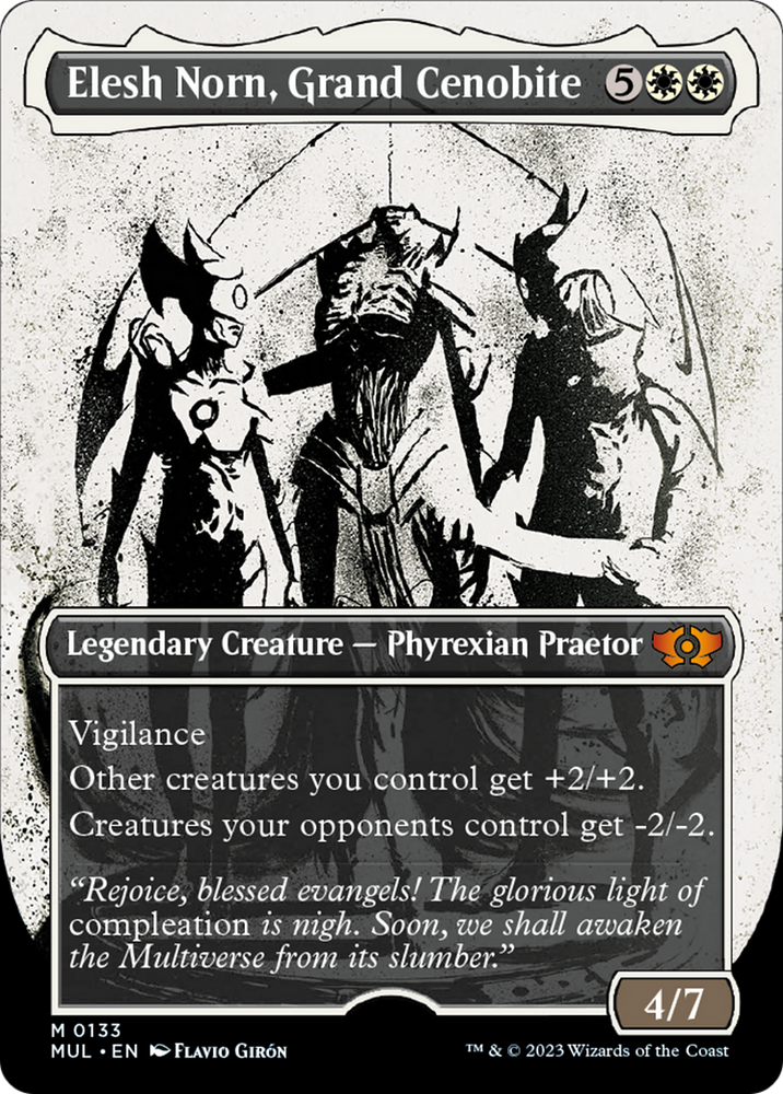 Elesh Norn, Great Cenobite (Halo Foil) [Multiverse Legends] 