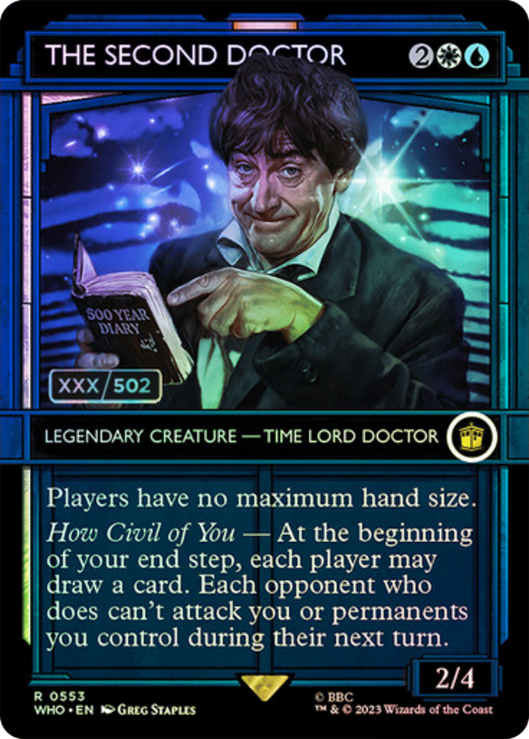 The Second Doctor (Serial Numbered) [Doctor Who] 