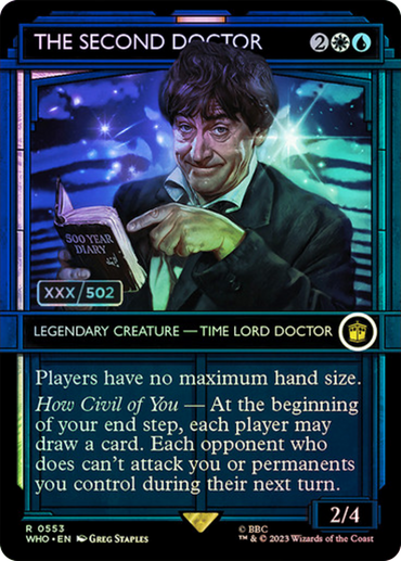 The Second Doctor (Serial Numbered) [Doctor Who] 