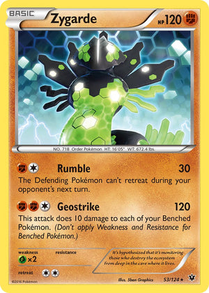 Zygarde (53/124) (Theme Deck Exclusive) [XY: Fates Collide] 