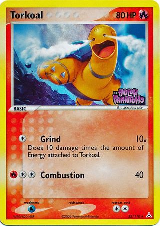 Torkoal (33/110) (Stamped) [EX: Holon Phantoms]