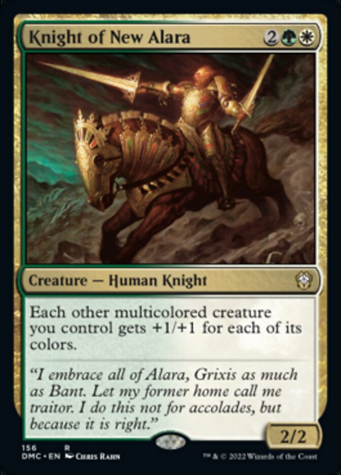 Knight of New Alara [Dominaria United Commander] 