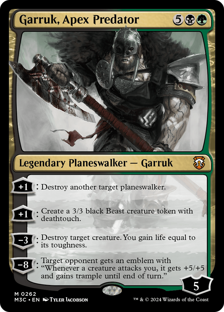 Garruk, Apex Predator [Modern Horizons 3 Commander] 