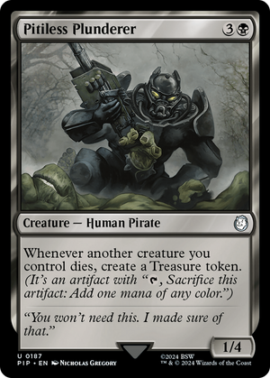 Pitiless Plunderer [Fallout] 