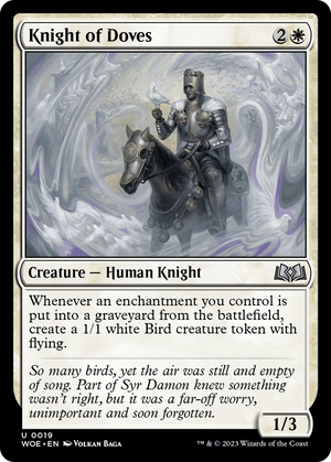 Knight of Doves [Wilds of Eldraine] 