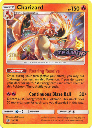 Charizard (SM158) (Staff) [Sun & Moon: Black Star Promos] 