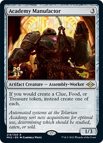 Academy Manufactor [Modern Horizons 2 Prerelease Promos] 