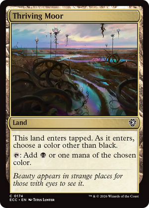 Thriving Moor [Lorwyn Eclipsed Commander]