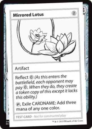 Mirrored Lotus (2021 Edition) [Mystery Booster Playtest Cards] 