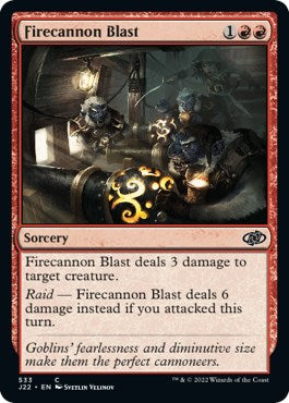 Firecannon Blast [Jumpstart 2022] 