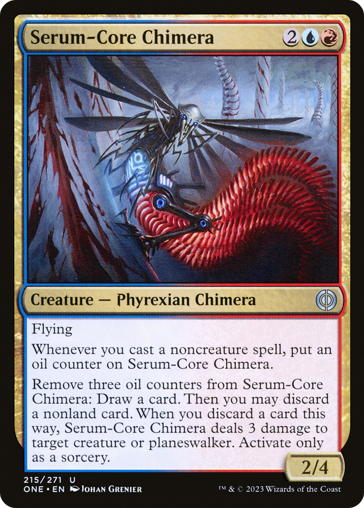 Serum-Core Chimera [Phyrexia: All Will Be One] 