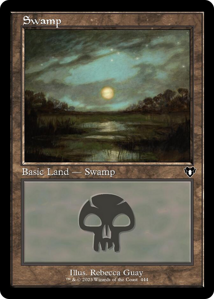 Swamp (444) (Retro) [Commander Masters] 