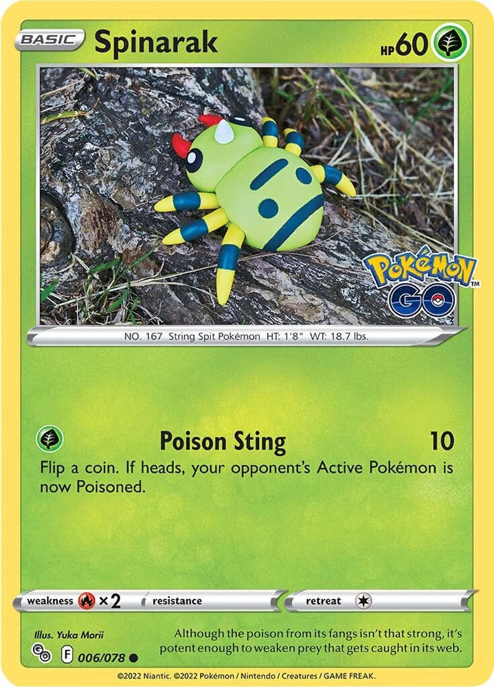 Spinarak (006/078) [Pokémon GO] 