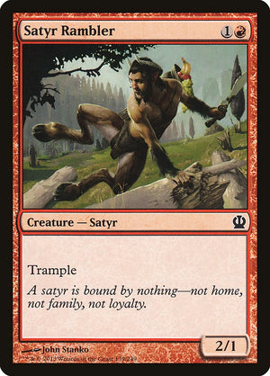 Satyr Rambler [Theros] 