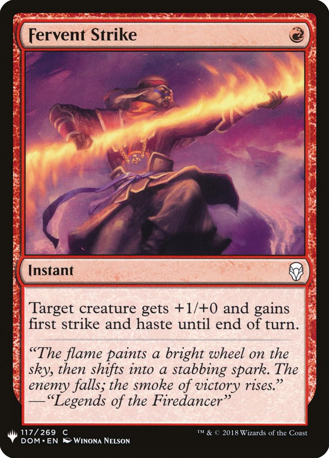 Fervent Strike [Mystery Booster] 