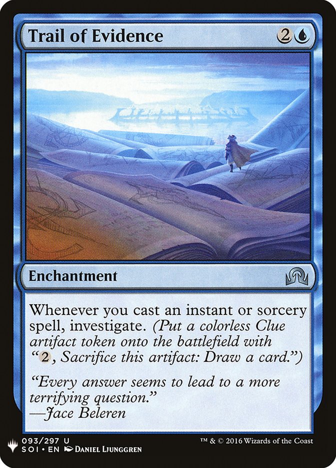 Trail of Evidence [Mystery Booster] 