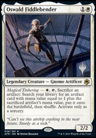 Oswald Fiddlebender (Promo Pack) [Dungeons &amp; Dragons: Adventures in the Forgotten Realms Promos] 