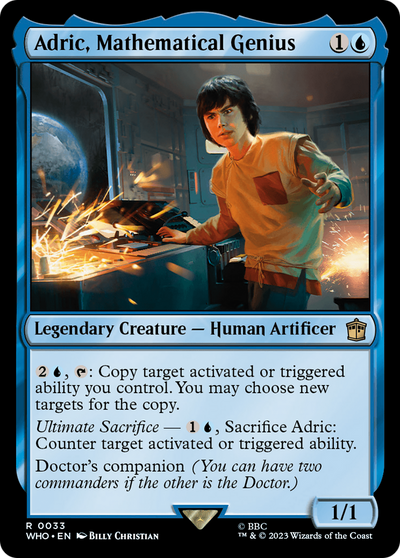 Adric, Mathematical Genius [Doctor Who] 